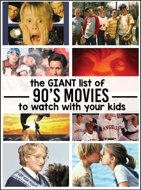 The Giant List of 90s Movies to Watch With Your Kids