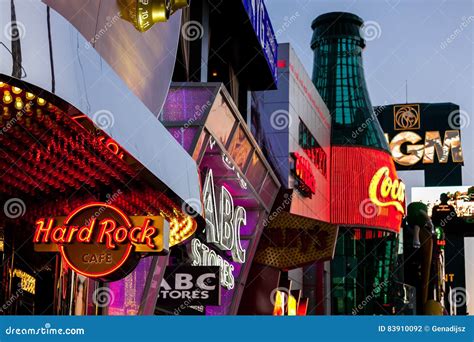 Neon Signs editorial photography. Image of business, expensive - 83910092