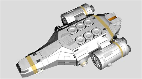 Totally not just a realistic-y Kestrel from FTL 3 by Do-Mo | Space ...