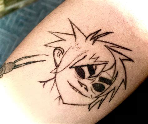 just a 2D tattoo lol Gorillaz, I Tattoo, 2d, Quick, Ideas, Thoughts