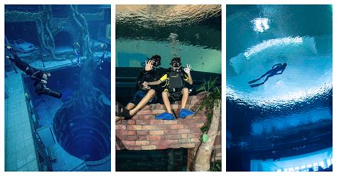 The World's Deepest Pool Opens In Dubai & It Features A Sunken City, Underwater Restaurant ...