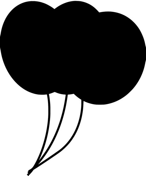 SVG > party balloons - Free SVG Image & Icon. | SVG Silh