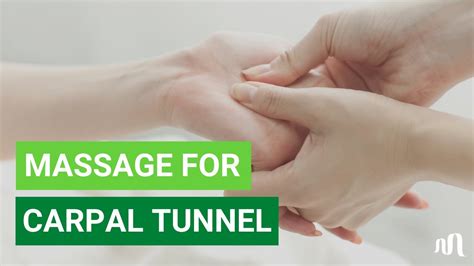 Massage For Carpal Tunnel - YouTube