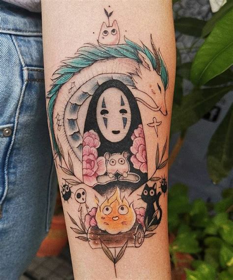 Ghibli | Ghibli tattoo, Studio ghibli tattoo, Creative tattoos