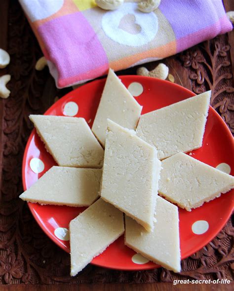 Kaju Katli - Kaju Burfi - Simple Diwali recipe - Kids friendly recipe ...