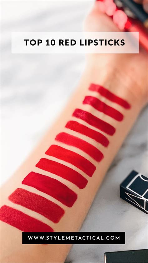 My Favorite Red Lipsticks | Red lipstick brands, Best red lipstick ...