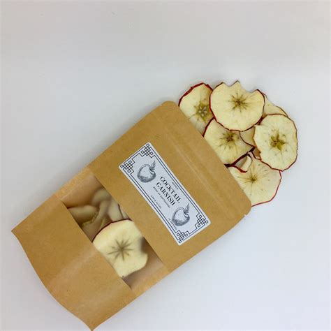 Dehydrated Apple Slices, Dried Apple, Healthy Snack, Gin and Tonic ...