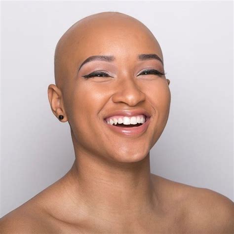 19 stunning black women whose bald heads will leave you speechless – Artofit