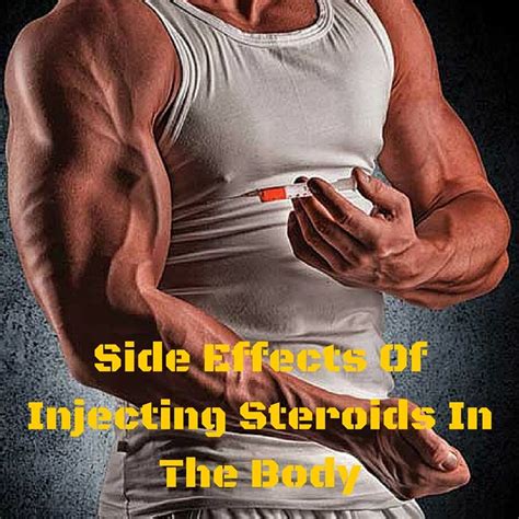 Side Effects Of Injecting Steroids In The Body | Side effects, Steroids side effects, Anabolic ...