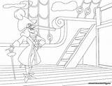 Captain Hook Coloring Page  hook Pages Disney Junior sketch template
