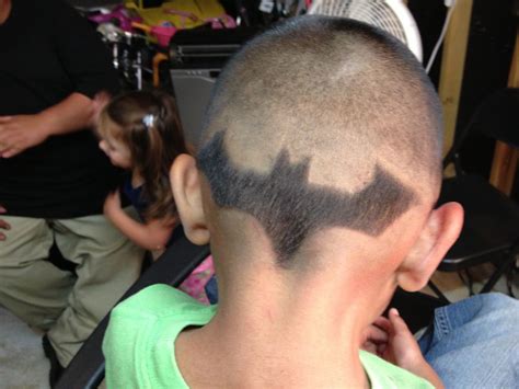 New batman hair design by joel | Batman haircut, Hair cuts, Hair designs