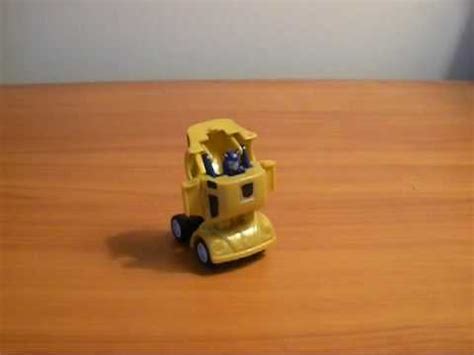 Transformers G1 Throttlebot Goldbug Review - YouTube