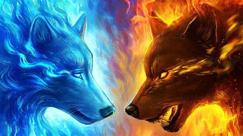 Cool Fire Wolf Wallpapers - Top Free Cool Fire Wolf Backgrounds ...