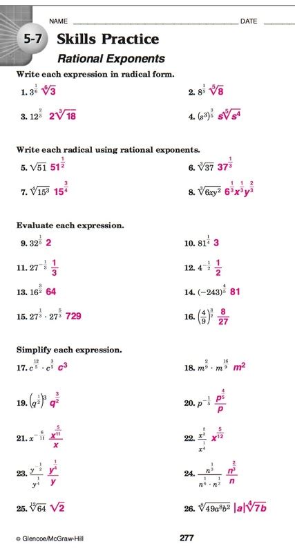 Answer Key Precalculus Worksheets With Answers : 19 Best Images of History Worksheets With ...