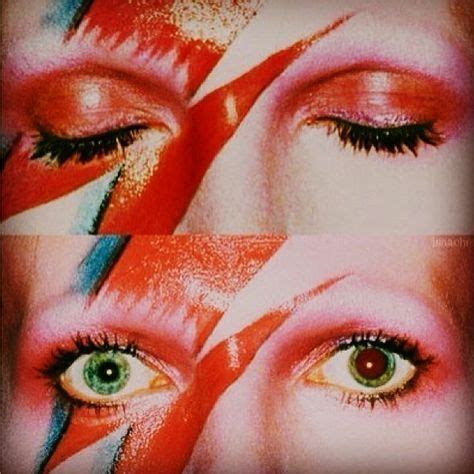 70s rock Makeup glam rock david bowie 24 Best ideas | David bowie eyes ...