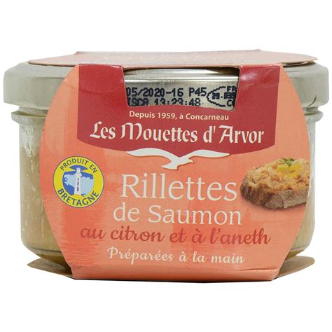 Smoked Salmon Rillettes with Lemon and Dill from France | Gourmet Food ...