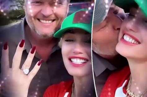 Gwen Stefani shares unseen photos of Blake Shelton proposal