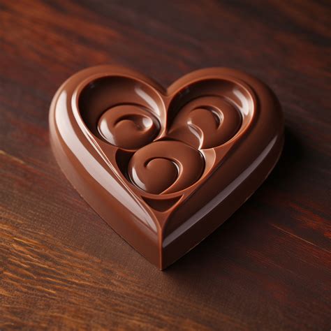 Chocolate Heart Free Stock Photo - Public Domain Pictures