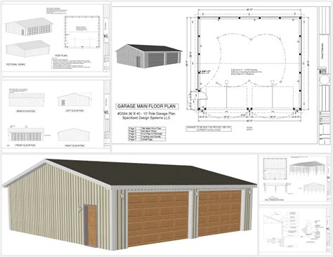 24x36 Pole Barn House Plans | plougonver.com