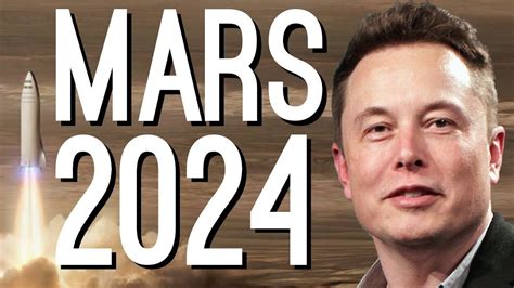 We're going to Mars in 2024 -cold fusion explains | Elon musk, Elon, Musk