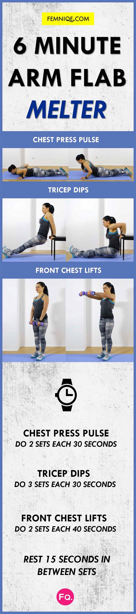 Exercises To Get Rid Of Flabby Arms Fast - Exercise Poster