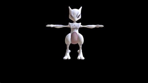 Super Smash Bros Melee Mewtwo - Download Free 3D model by akennedy007 [e97e6fc] - Sketchfab