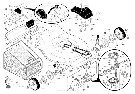 Husqvarna 67522 ES (96143001200) (2006-03) Parts Diagram for Drive Assembly