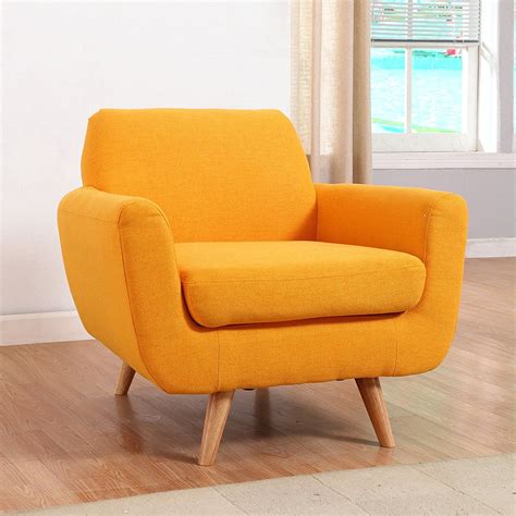 Yellow Accent Chairs, Linen Accent Chairs, Linen Chair, Linen ...