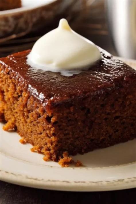 Old Fashioned Molasses Cake Recipe