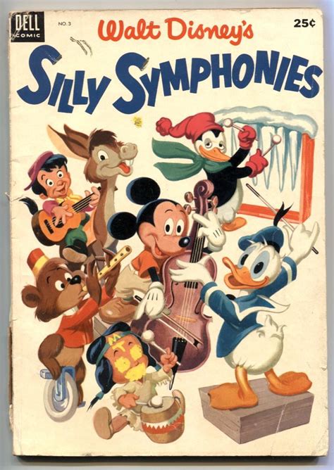 Walt Disney's Silly Symphonies #3 1954-Mickey & Beanstalk G: (1954 ...