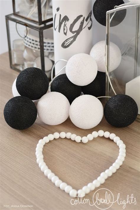 Cotton Balls - BLACK & WHITE Baby Concept