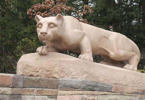 Nittany Lion Shrine, Pennsylvania State University stone wall to undergo month-long renovations ...