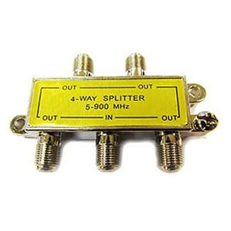 4-Way Coax Splitter, 900 MHz | Allen Tel Products, Inc.