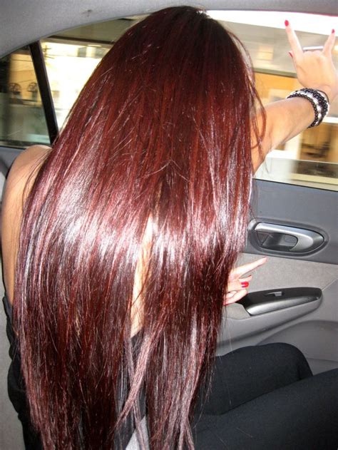Redken Shades EQ Cherry Cola. | Hair | Red hair color, Long hair styles, Hair