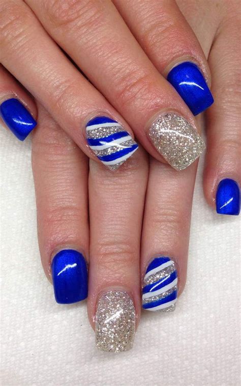 5 Royal Blue Nail Designs: A Trendy And Elegant Look