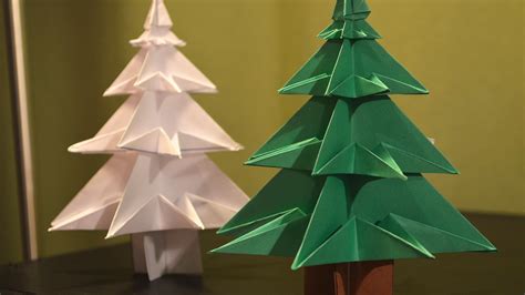 Origami: How to Make a Paper Christmas tree