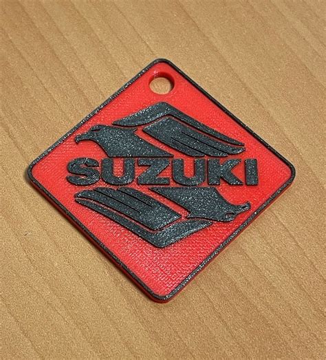 Suzuki logo keychain by ArgiCZ | Download free STL model | Printables.com