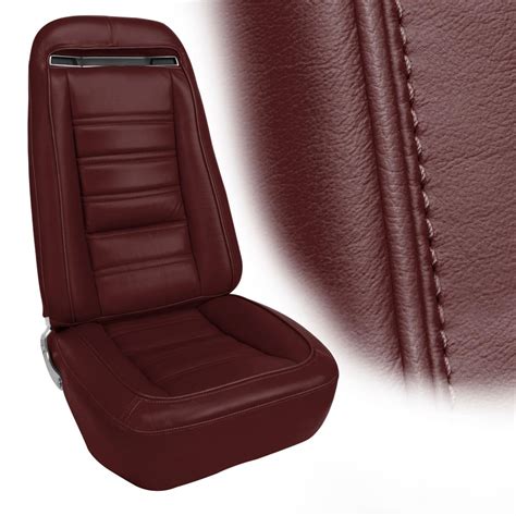 1975 Corvette C3 Leather and Vinyl OE Style Seat Covers