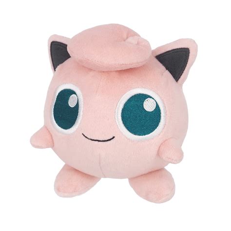 Buy Sanei Pokemon All Star Series Jigglypuff Stuffed Plush, 5", Pink (PP02) Online at ...