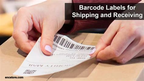 Barcode Labels for Shipping and Receiving