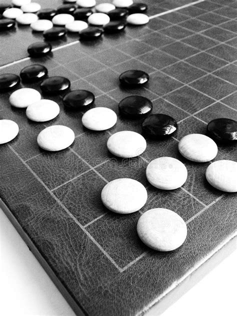 Weiqi strategy - ancient chinese chess. Cornered! - A image of an ...