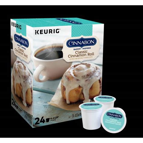 Cinnabon 24 Count Classic Cinnamon Roll Coffee Pods - 5000330074 | Blain's Farm & Fleet