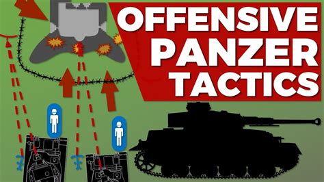 German Panzer Tactics WW2 - Attack - YouTube