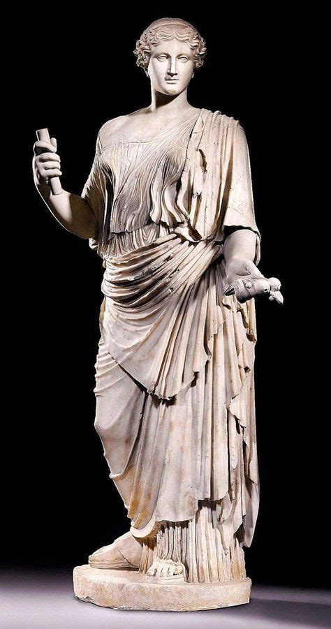 An exquisite statue of the ancient #Greek goddess of love and beauty, Aphrodite (#Roman ...