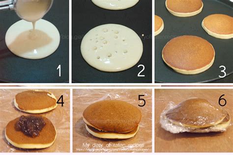 Japanese Dorayaki pancakes with Nutella - My diary of italian recipes