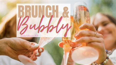 brunch and bubbly bridal shower | Bridal Shower 101