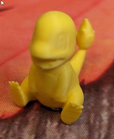 3D printed POKEMON - CHARMANDER • made with Bambu P1S・Cults