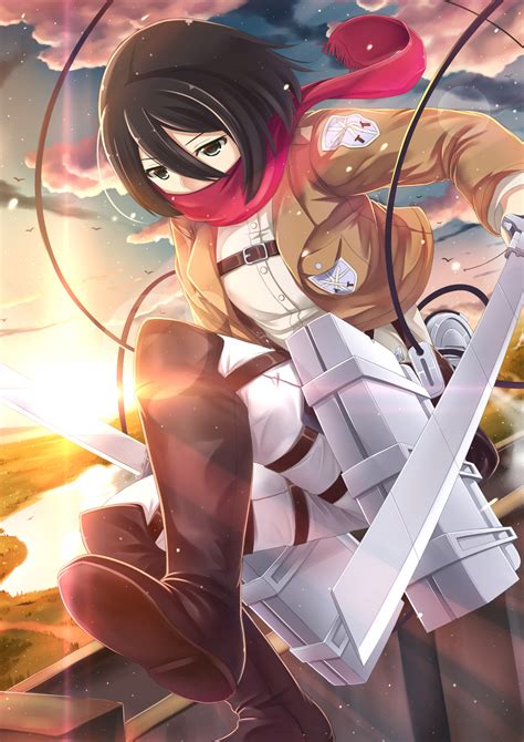 Mikasa Ackerman - Mikasa Ackerman Fan Art (36768487) - Fanpop