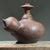 Antique Thai Folk Art Kendi Ceramic Water Vessel/Organic Modern | Chairish