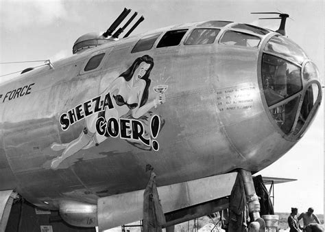 Jet & Prop by FalkeEins: Boeing B-29 Superfortress nose art from the ...